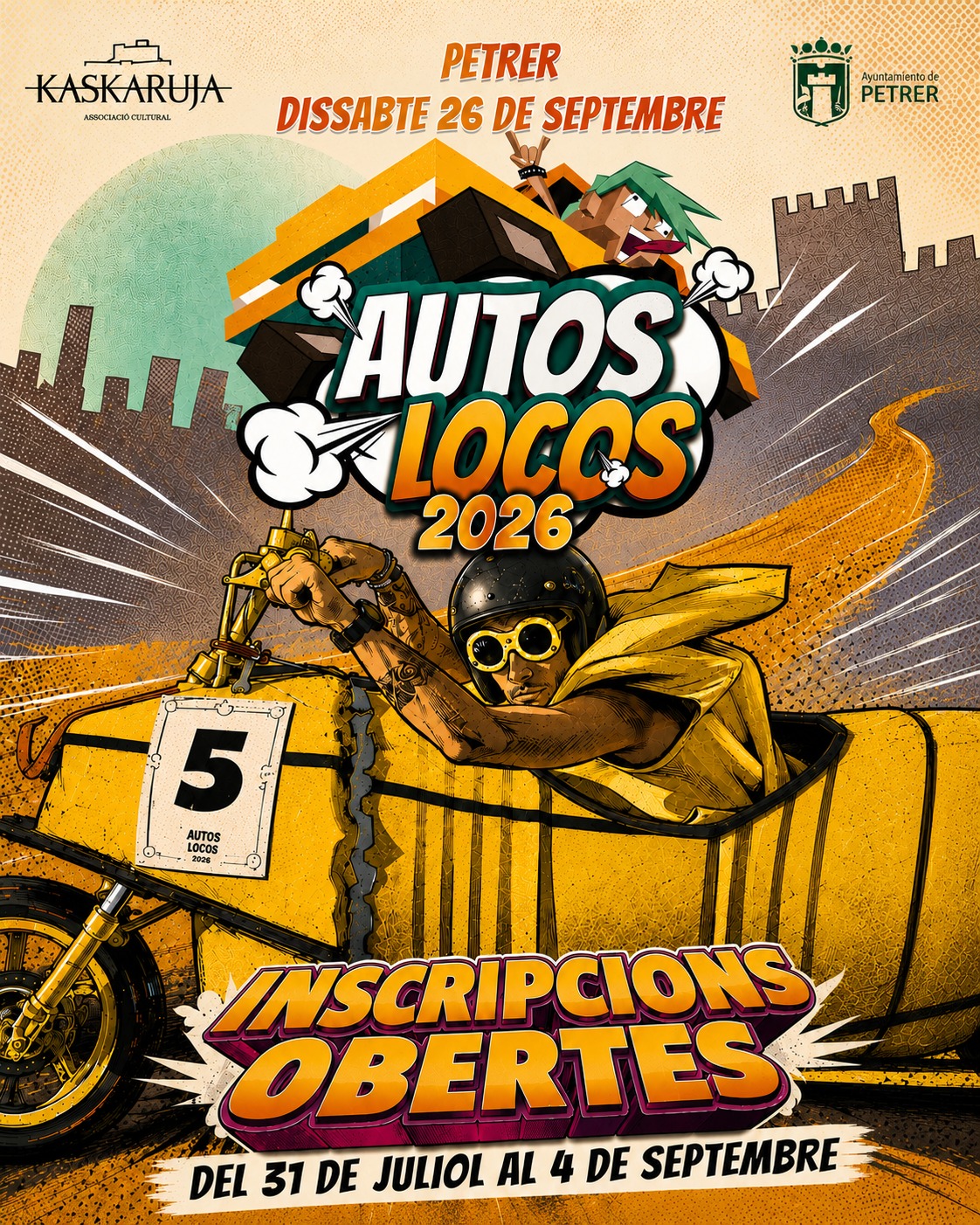 Inscripcions Autos Locos 2026